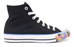 Кроссовки chuck taylor all star black/multicolor Converse, черный - фото 2