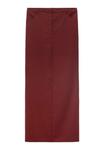 Юбка Mango Maxi skirt, Bordeaux - фото 5