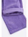 Тканевые брюки Coccodrillo, фиолетовый - фото 4