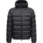 Moncler Эрдон куртка короткая стеганая на молнии, Black - фото