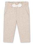 Chloé Kids брюки с бантом, нейтральный цвет - фото