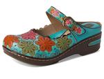 Сабо L'Artiste by Spring Step Flochino, цвет Turquoise Multi - фото 7