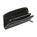 FENDI Кожаный кошелек для женщин черный - фото 3