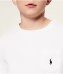 Лонгслив regular fit Polo Ralph Lauren, белый - фото 4