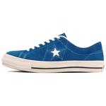 One Star Canvas Shoes Unisex Low-top Blue Converse - фото