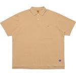 Футболка поло унисекс HUMAN MADE, светло-умбра - фото 6