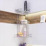 Полка для душа Kadax, серебряный - фото 4