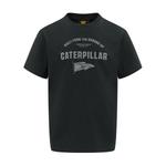 Футболка мужская CAT, черный - фото