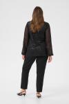 Блуза KAFFE CURVE, черный - фото 4