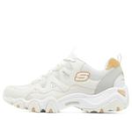 Кроссовки d'lites 2.0 'white grey yellow' Skechers, белый - фото