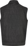 Жилет Urban Classics Denim Vest, черный - фото 2
