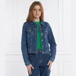 Джинсовая куртка узкого кроя Tommy Hilfiger, синий - фото 2