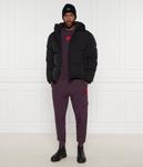 Штаны мужские Hugo с накладными карманами, бургундия - фото 2