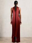 Комбинезон Farah Cape Back Reiss, Dark Red - фото 5