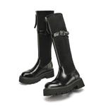 Высокие сапоги женские кофе EBLAN - фото 9