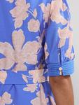 Цветочное платье-рубашка Delphine Phase Eight, Blue/Pink - фото 8