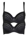 Бюстгальтер на косточках Lisca, черный - фото