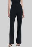 Брюки STRAIGHT MID RISE Mango, черный - фото