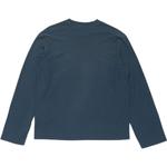 Футболка с принтом логотипа Acne Studios, темно-синий - фото 3