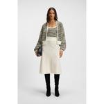 Шерстяной кардиган с металлическим твидом BOSS, Patterned - фото 2