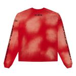 Лонгслив Hellstar H Cursive Logo Longsleeve, Red - фото