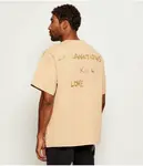 Футболка Relaxed fit Just Cavalli, бежевый - фото 3