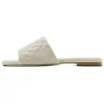 Burberry Тапочки-слайды женские белые - фото