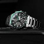 Часы Casio Edifice, арт. EQB-1100XDC-1A, черный/зеленый - фото 6