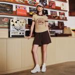 Женские карго-шорты CAT, темный хаки - фото 7