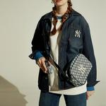 Джинсовая куртка унисекс синий Mlb - фото 4