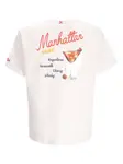 Футболка с графичным принтом Mc2 Saint Barth, белый - фото 2