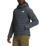 Пуховик мужской серый The North Face, серый - фото 3