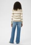 Джемпер Kaffe PULLOVER, Feather G M Chalk Wide Stripe/Beige - фото 3