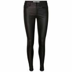 Джинсы Vero Moda Seven Normal Waist Smooth Coated, черный - фото 3