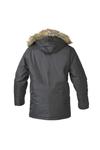 Парка Lovett D555 Kingsize с отделкой из искусственного меха Duke Clothing, хаки - фото 2