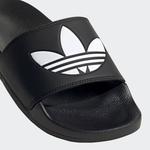 Шлепанцы Adilette Lite Adidas, цвет Core Black/Cloud White/Core Black - фото 10