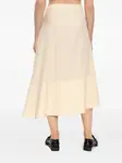 Асимметричная юбка миди JIL SANDER, нейтральный - фото 4