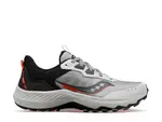 Кроссовки для трейлраннинга Aura TR - мужские Saucony, Grey/Red/Black - фото 2