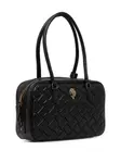Стеганая сумка-тоут Kurt Geiger London, черный - фото 2