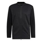 Куртка Men's adidas Logo Back Printing Stripe Zipper Jacket Black, черный - фото