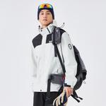 Куртка унисекс FAIRWHALE, черная (двухслойный комплект с флисовой подкладкой) - фото 5