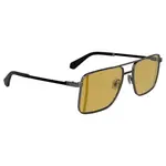 Солнцезащитные очки Calvin Klein Jeans CKJ25201S, серебряный - фото 5