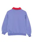 Свитшот с контрастным воротником BOBO CHOSES, фиолетовый - фото 2