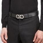 Кожаный ремень Ferragamo Men's - фото 7