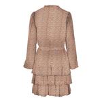 Короткое платье Only Mila Lurex, бежевый - фото 2