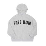 Свитшот женский WARRIOR, бело-серый - фото