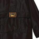 Куртка женская Gucci Glitter-logo, черный - фото 5