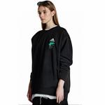 Свитшот Unisex с 3 полосками Adidas, черный - фото 3