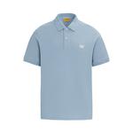 Футболка поло мужская CAT, зелёная - фото 6