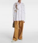 Кожаные туфли без застежек Dries Van Noten, Pistache - фото 3